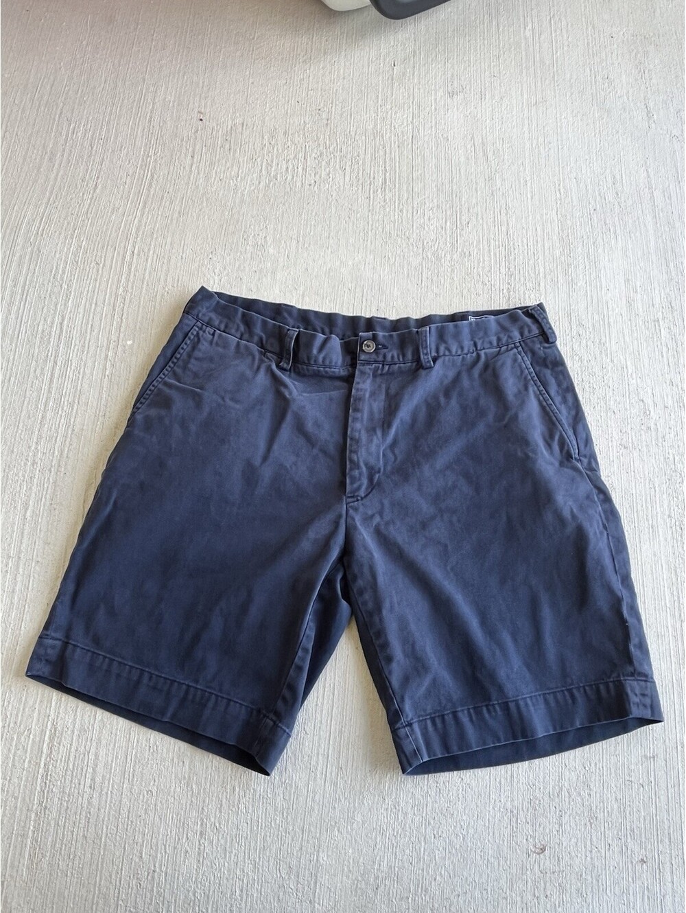 Ralph Lauren Mens Black Chino Shorts Sz 36